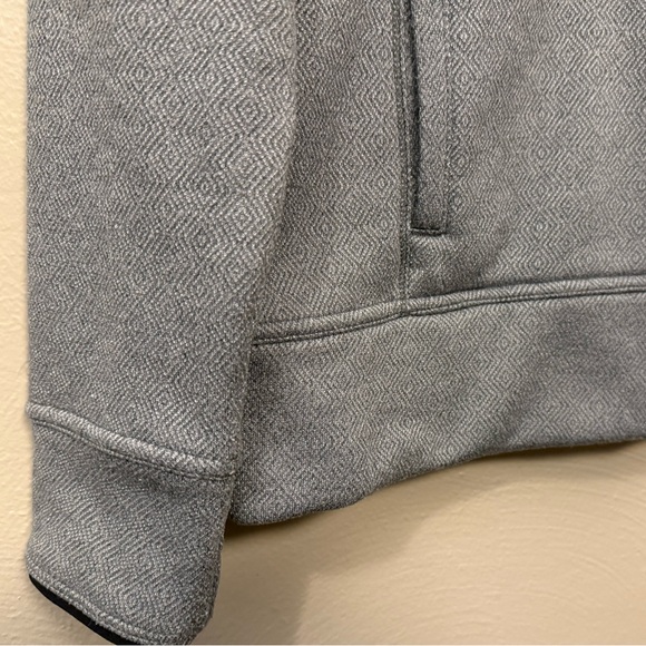 The North Face Women's Crescent Ridge Shawl Pullover Sweater Gray Pockets size M - Picture 4 of 10